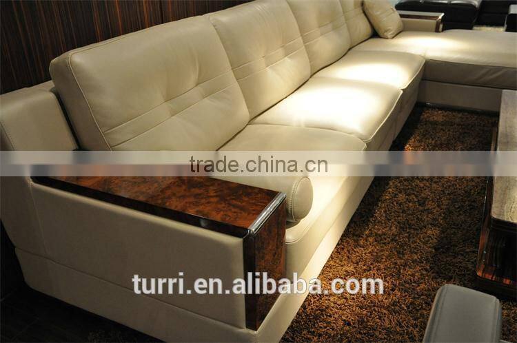 hot sale italy leather corner sofa for home furniture