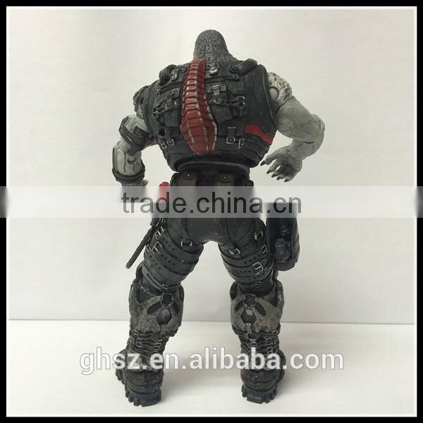 Custom plastic gears of war action figurine action figure wholesale