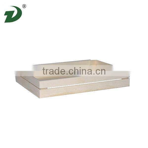 Cheap unfinished wooden tray wholesale