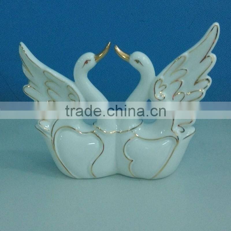 New products 2016 swan arts and crafts for wedding souvenirs