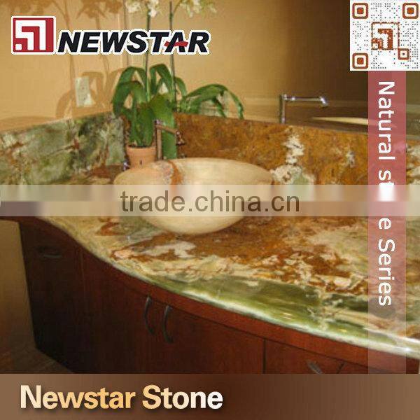 Newstar Stone Hotel onyx vanity countertop