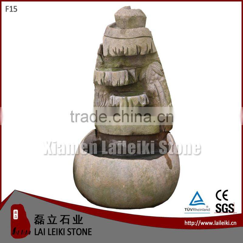 Natural Granite Stone Small Water Fountain