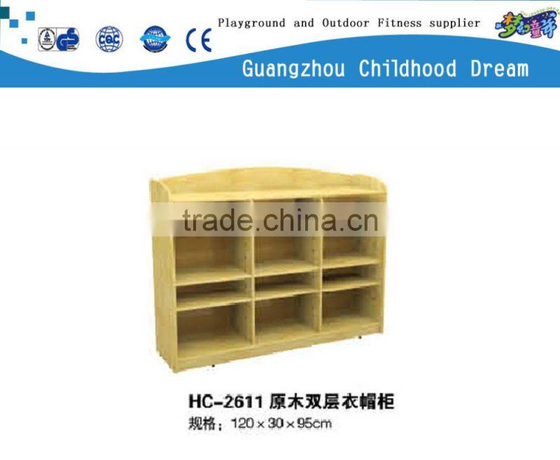 (HC-2611) High quality wholesale preschool furniture, baby cabinet, children clothes cabinet furniture wood cabinet