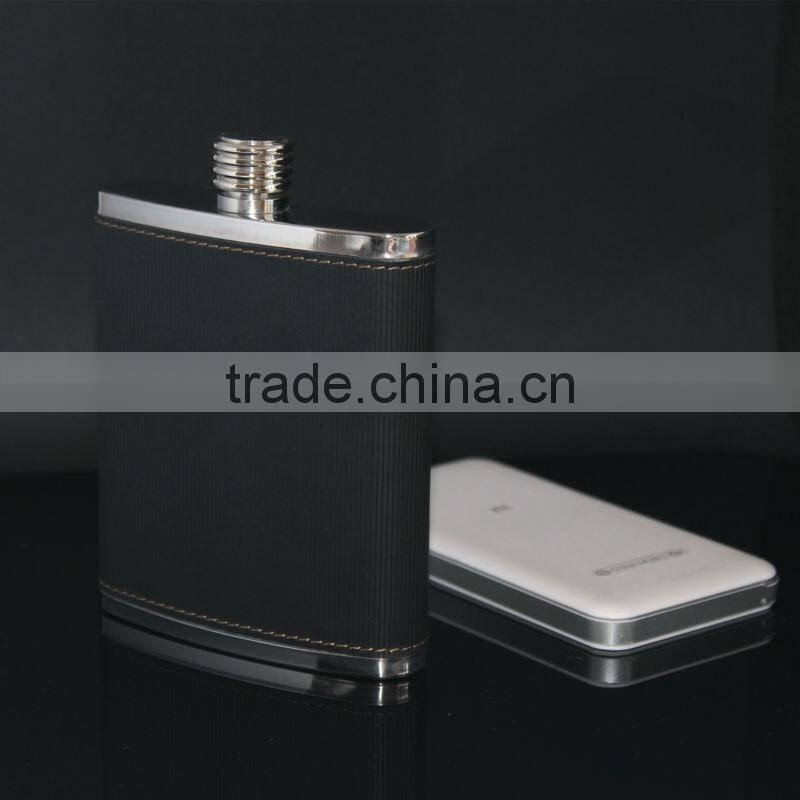 Europe and USA Hot Selling 7oz Stainless Steel Black Wine Glass