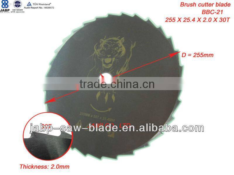 round brush cutter blade