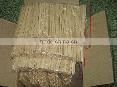 High quality wooden coffee stirrer