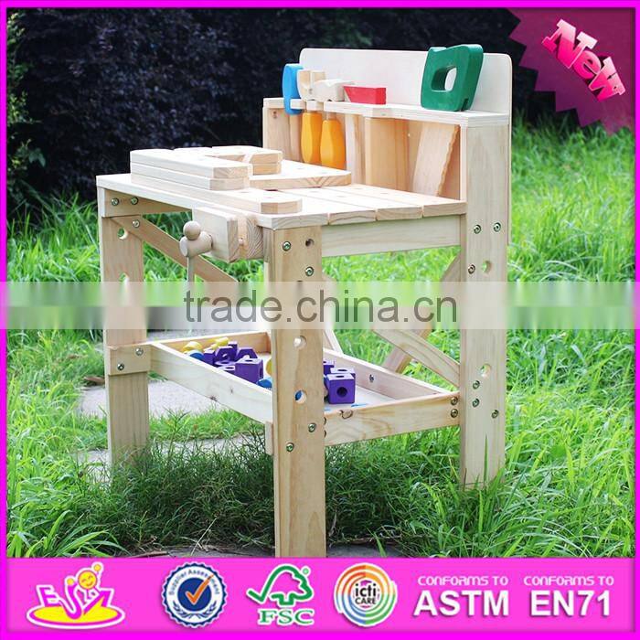 2016 Best design tool toy wooden toddler educational toys W03D022