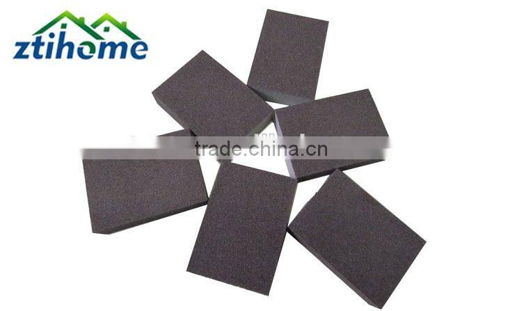 high density aluminum oxide abrasive hard sanding sponge foam blocks