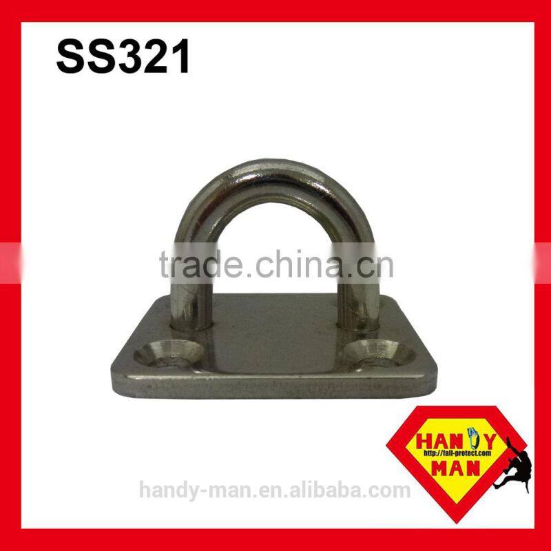Marine Hardware Industrial Stainless Ring Plate with sink hole Anchor Plate
