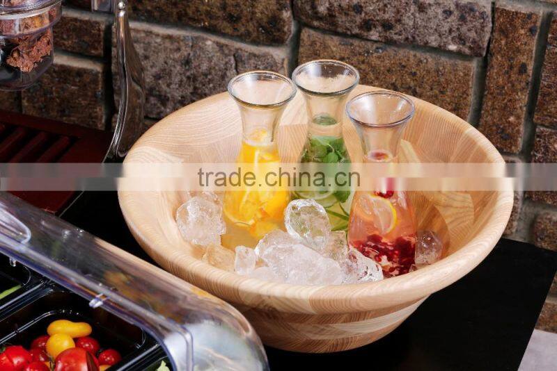 Kijihiki Keyaki Japanese Zelkova Wood Marquetry Salad Bowl Wood Bowl Made in Japan