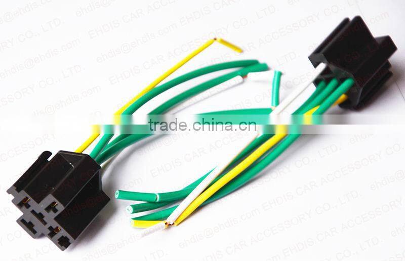 5 pin car relay socket 12V 24v 40a/14vdc relay socket
