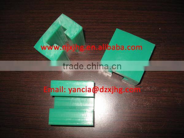 wear resistant self lubricating UHMW PE chain guides