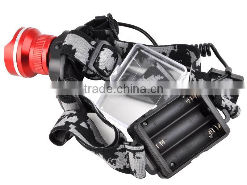 Factory Price! LED 920lm Stretch Focus Adjustable LED Headlamp