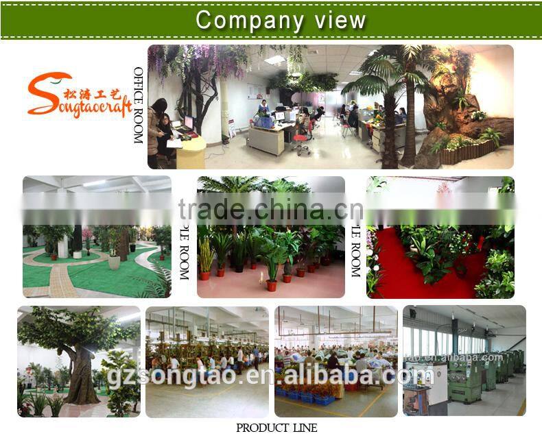 Songtao artificial tree with human face large decoration artificial face tree