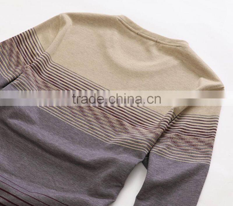 Raidyboer Men's printed long sleeve t shirt (cotton/polyester ) with round neck