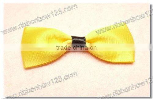 satin ribbon neck bow tie