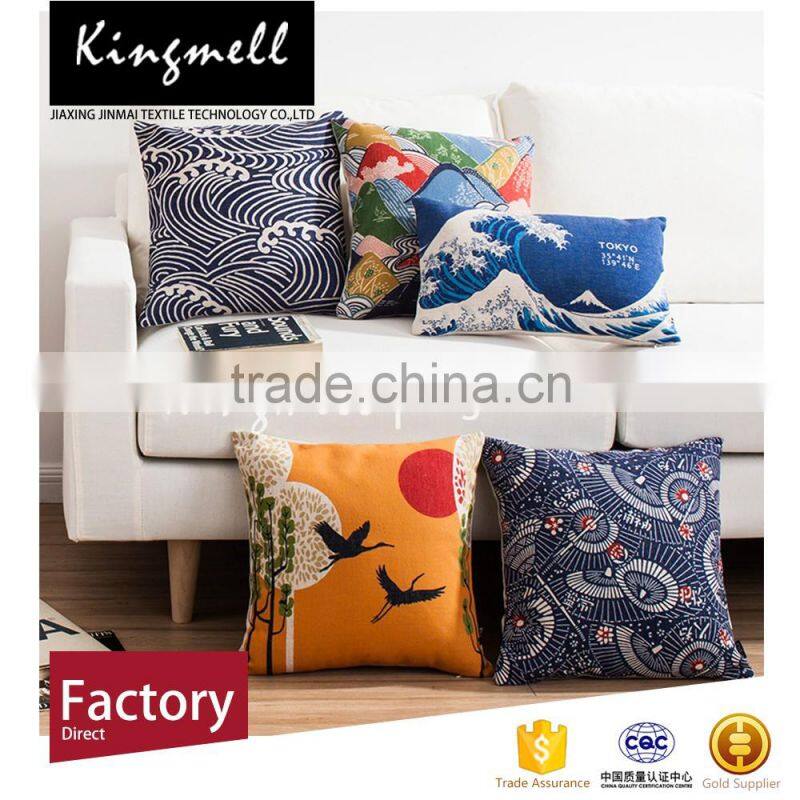 custom made cotton twill(100%cotton)cushion with top quality