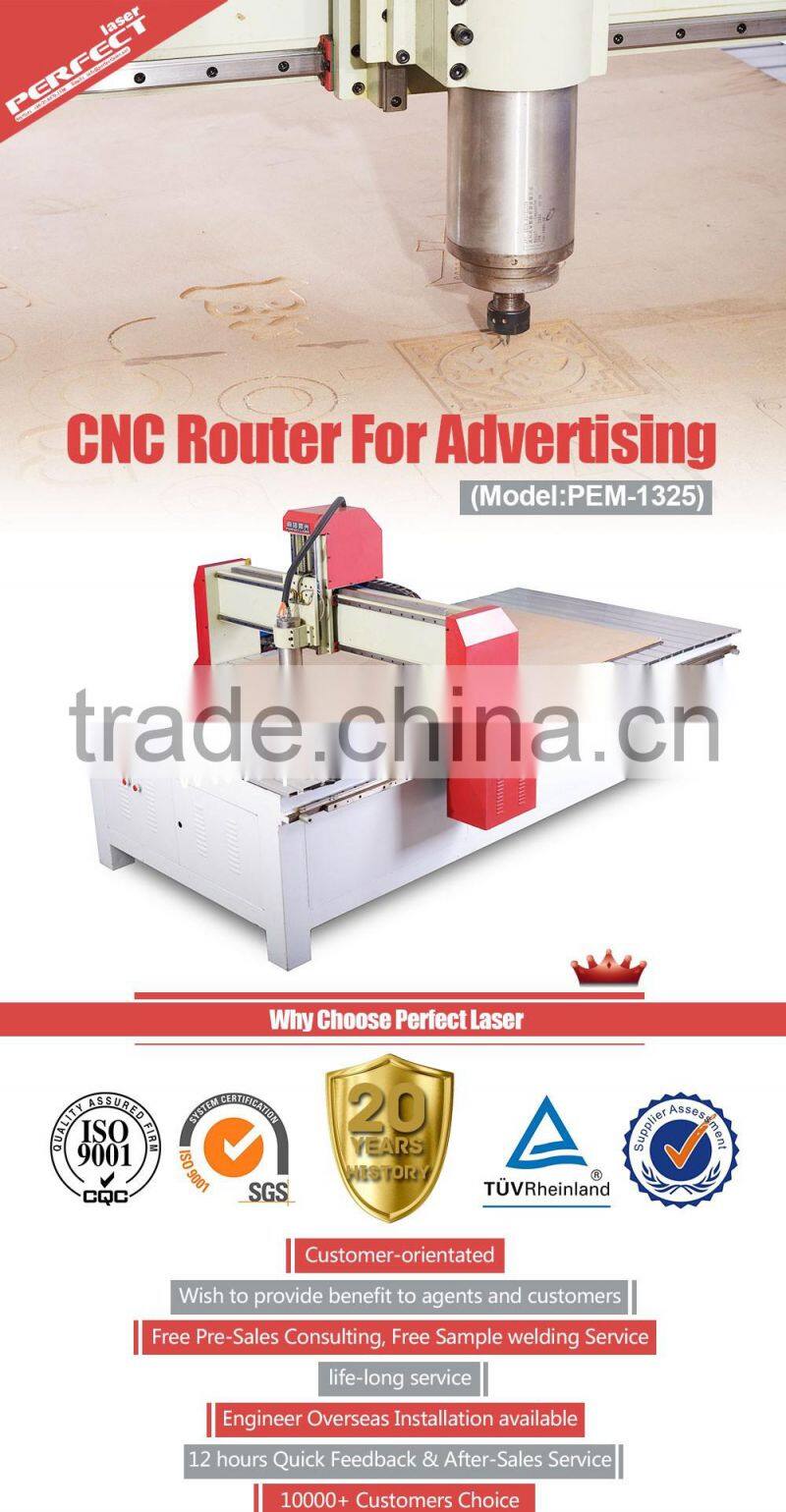 Ball screw Tansmission wood cnc router 1325