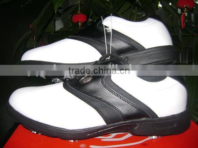 rubber golf shoes, mens colorful golf shoes, wholesale golf shoes for adults made in china factory