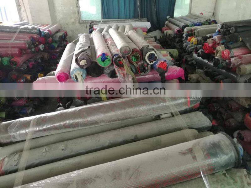 Oxford Fabric With PVC Backing Stock lot For Luggage Used