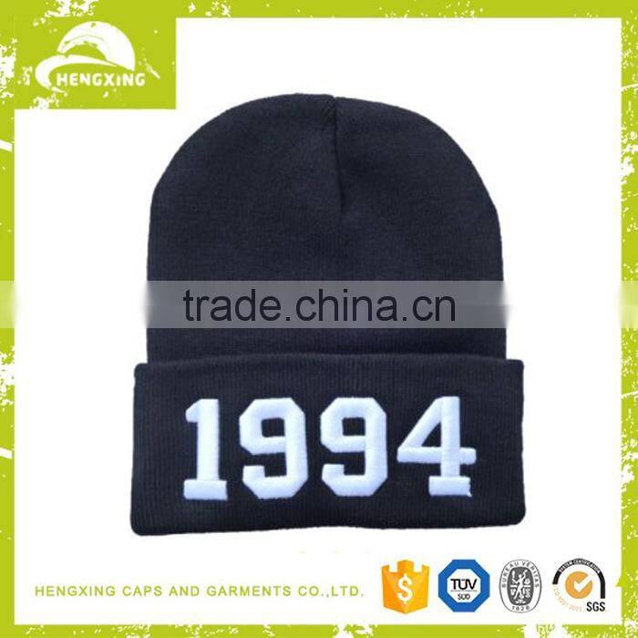 Funny Factory price sport beanie kniited hats