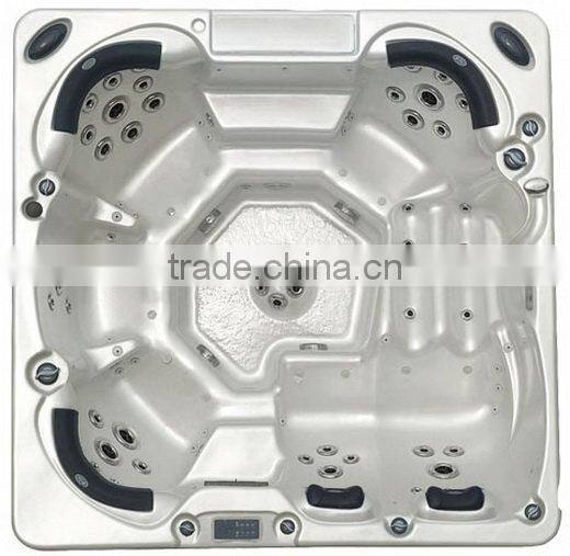 luxurious spa pool with TV function