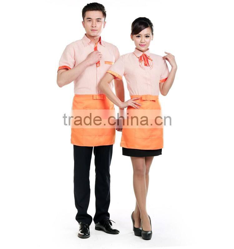 wholesale fashion best hotel reception uniform bellboy uniform shirts
