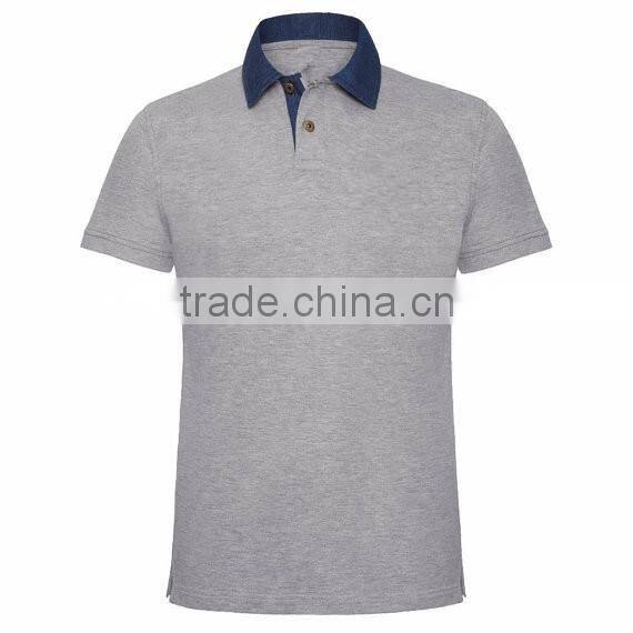 Sugar Skull Polo Shirt Men's Denim Collar Candy Skull Day Of Embroidered Holiday Fashion Festival guangzhou manufacturers