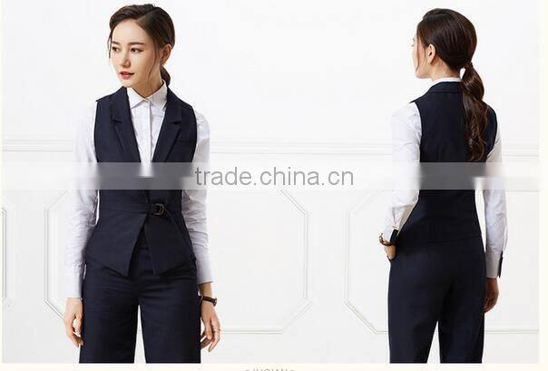 3 Pieces Fashion Design Made To Measure Elegant Ladies Pants Suit
