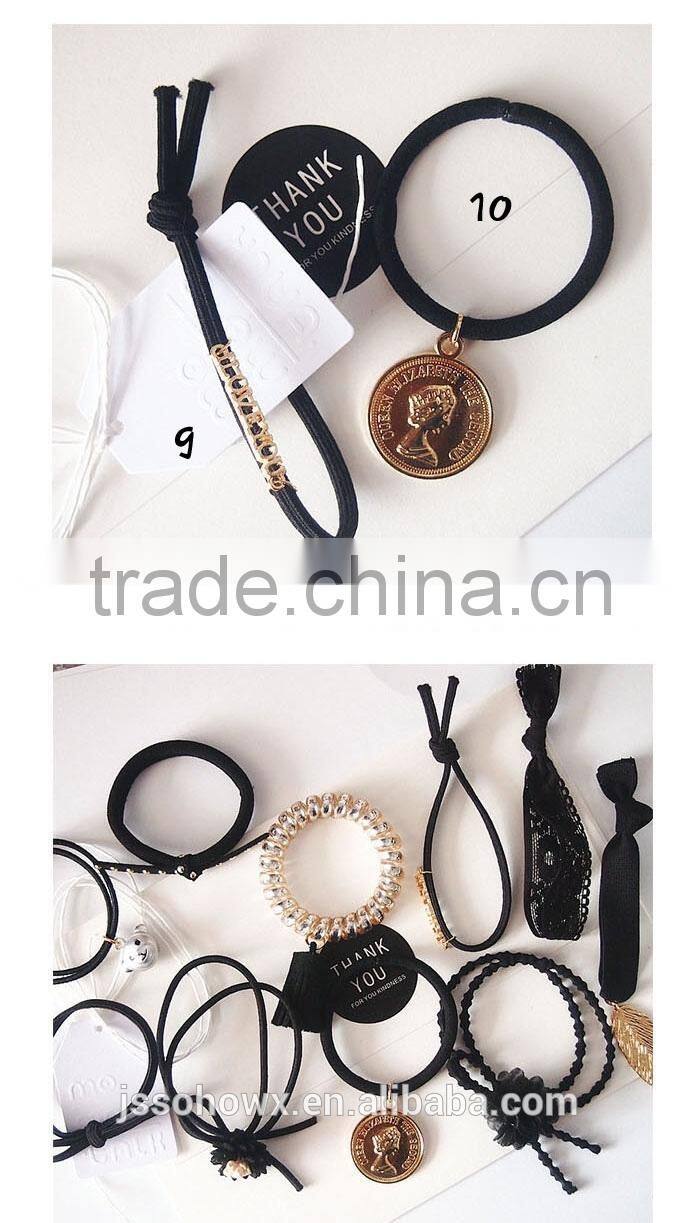 2017 Hot Sale New Fashion Hair Tie Set