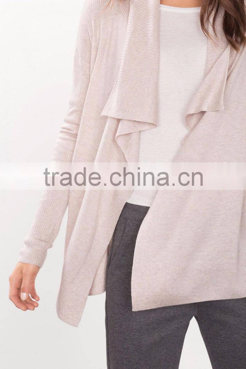 New Design Long Sleeve Girl Sweater Cardigan