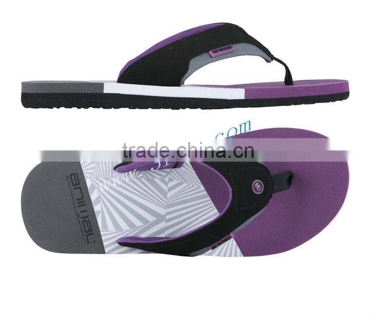 outdoor canvas strap flip flops for men