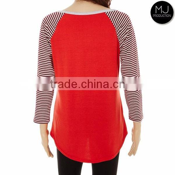 Wholesale Stag horn striped shirt