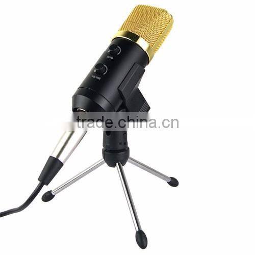 MK-F100TL Belt Microphone With Reverberation Sound Card Illusion Mirage Power Dismiss/Condenser Microphone/Microphone Recording