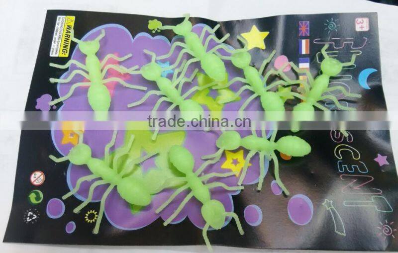 Adhesive glow in dark beard party favor glowing mustache toys