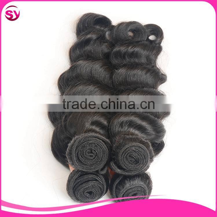 Wholesale 7a Grade Loose Deep Wave Raw Indian Temple Hair Extensions
