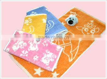 100% velvet hand towel with active printing