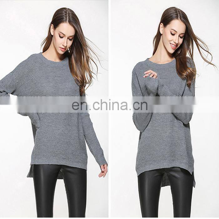 2017 Wholesale Women Cotton Military Knitted new style Autumn Sweater