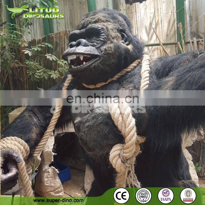 Amusement Park Equipment Large Gorilla Large Kingkong For Fun