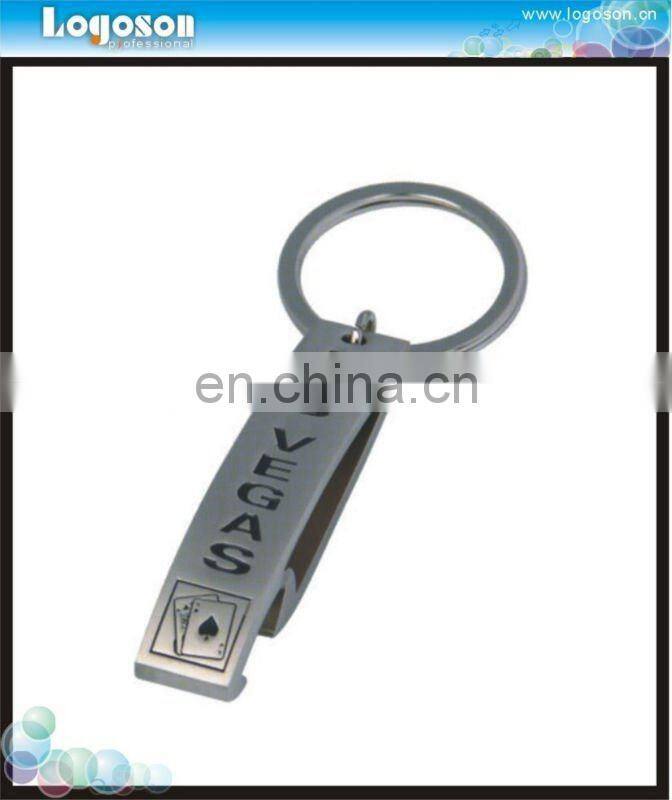 Promotion item metal bottle opener key chain
