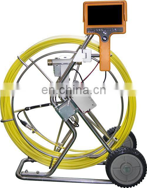 Self-leveling waterproof sewer pipe inspection camera with meter counter and 512Hz transmitter TEC712DNL-SCJ