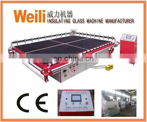 WL-CNC 3826 semi-automatic glass cutting machine for float glass&low-e glass