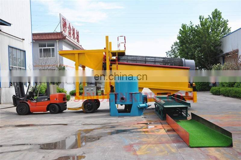 SINOLINKING Small Scale Gold Mining Equipment Plant Extracting Gold from Alluvial Sand