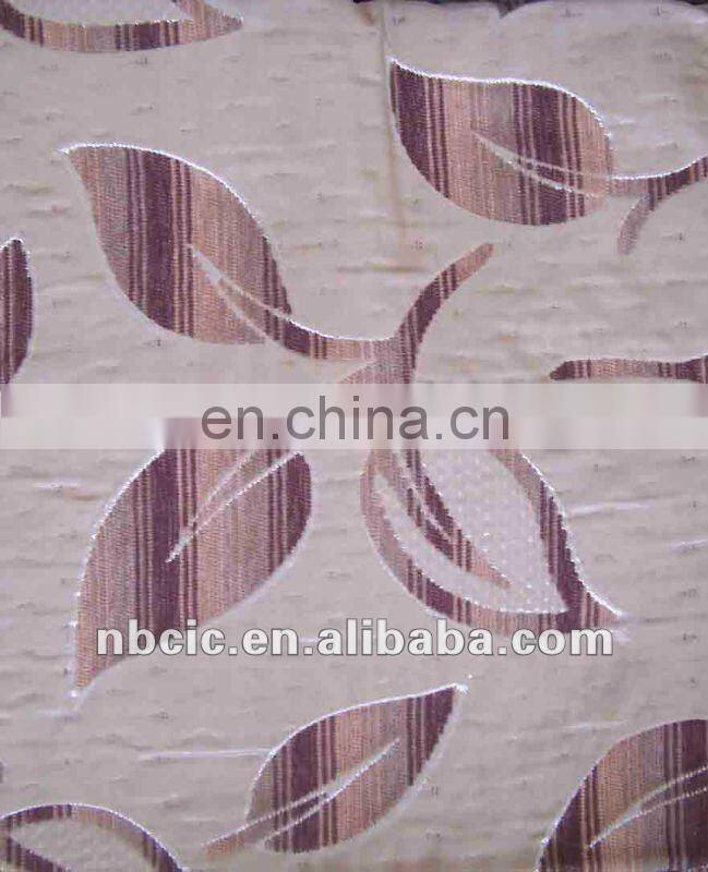 New Fashion Jacquard Chenille Upholstery Fabric