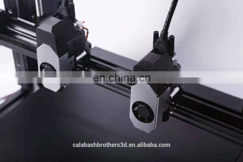 High Precision Industrial FDM ABS Nylon PLA Printer 3D With IDEX Dual Extruder Sale for Rapid Prototyping