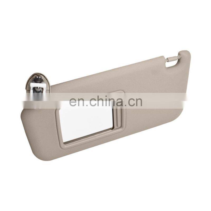 Tan Beige With Vanity light Left Driver Sun Visor For Toyota Rav4 2006-2009 74320-42501-A1