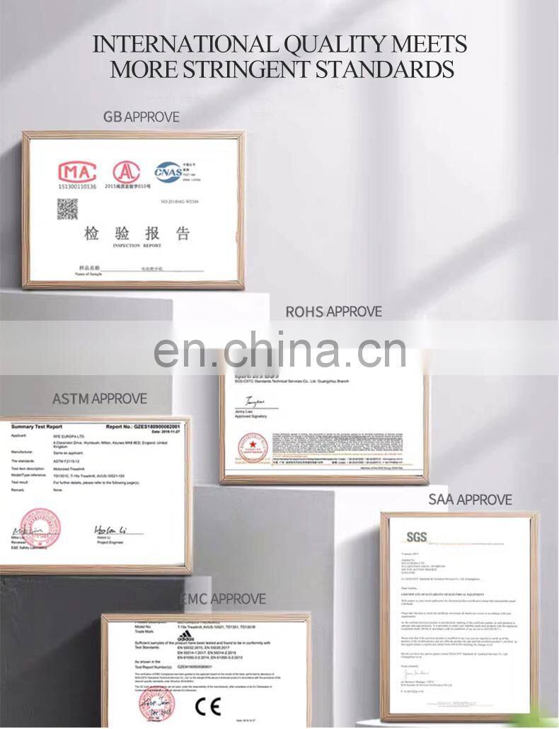 Manufacturer wholesales AC motor gym running machine life fitness treadmills best commercial treadmill with tv