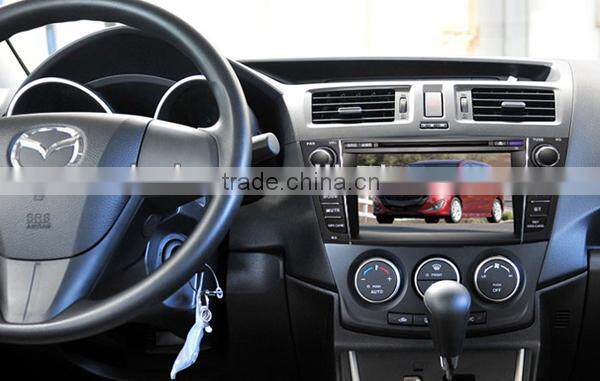 car multimedia navigation player for Mazda 5 with Bluetooth/IPOD/GPS/3G