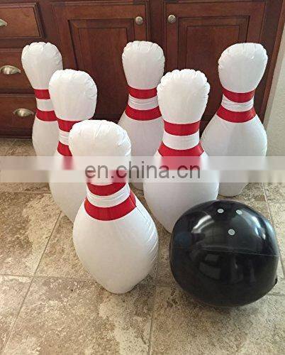 Customized kids and adults inflatable bowling balls toy games for sale