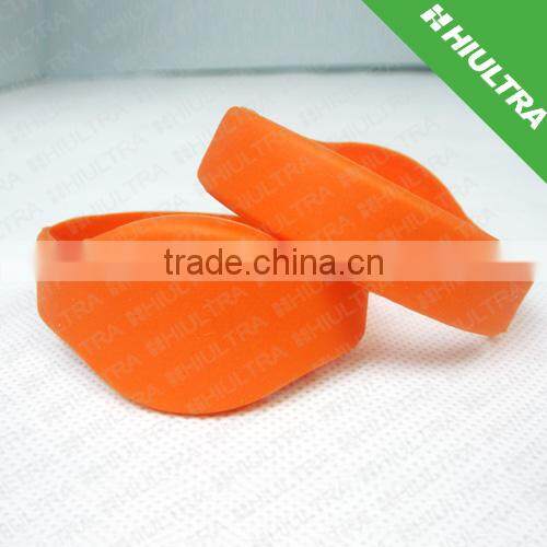 Silicone rfid contactless wristband for water park